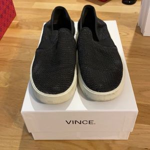 Vince woven slip ons size 8/EU 38 with box/dustbag